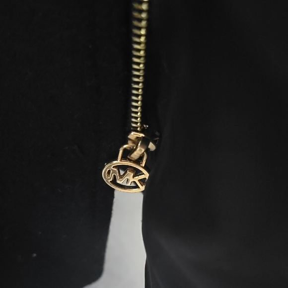 Michael Kors Black Trench Coat - Picture 3 of 8